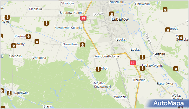 mapa Annobór-Kolonia, Annobór-Kolonia na mapie Targeo