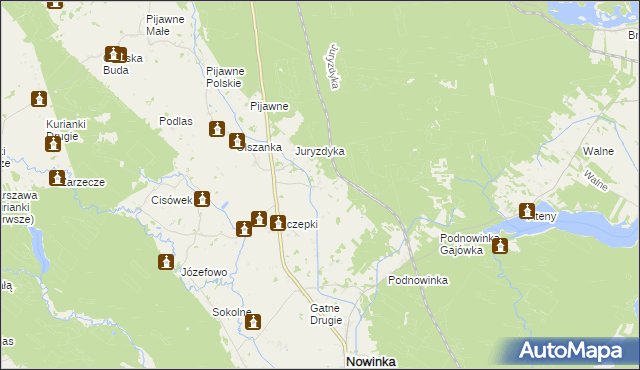 mapa Barszczowa Góra, Barszczowa Góra na mapie Targeo