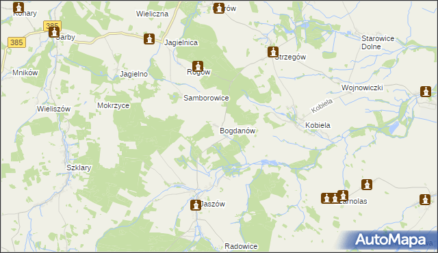 mapa Bogdanów gmina Grodków, Bogdanów gmina Grodków na mapie Targeo