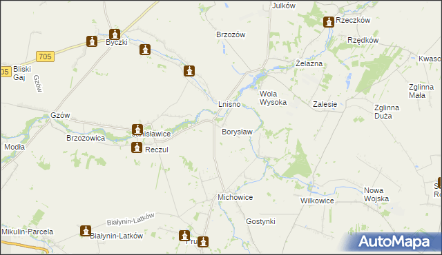 mapa Borysław, Borysław na mapie Targeo