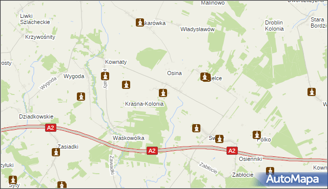 mapa Cełujki, Cełujki na mapie Targeo