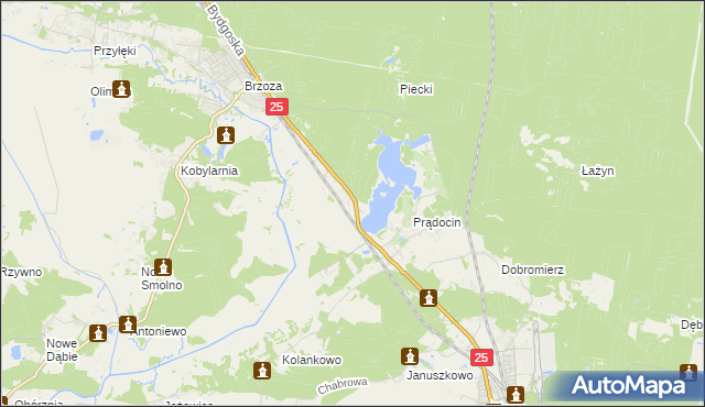 mapa Chmielniki gmina Nowa Wieś Wielka, Chmielniki gmina Nowa Wieś Wielka na mapie Targeo