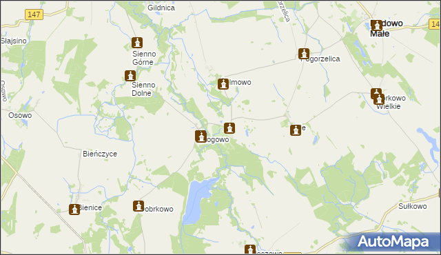 mapa Dargomyśl gmina Radowo Małe, Dargomyśl gmina Radowo Małe na mapie Targeo