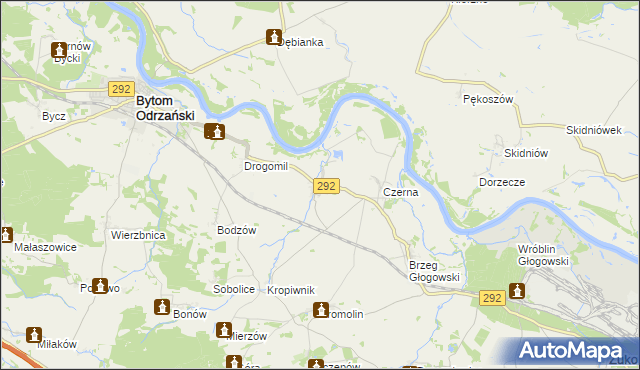 mapa Dobrzejowice, Dobrzejowice na mapie Targeo