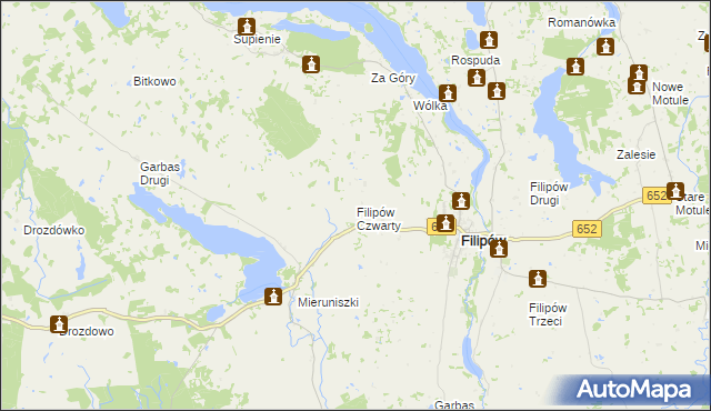 mapa Filipów Czwarty, Filipów Czwarty na mapie Targeo