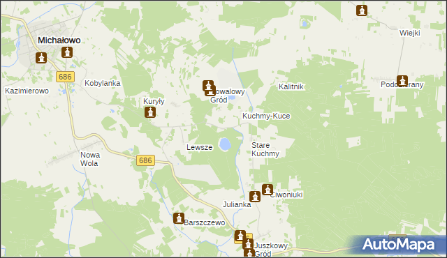 mapa Gorbacze, Gorbacze na mapie Targeo