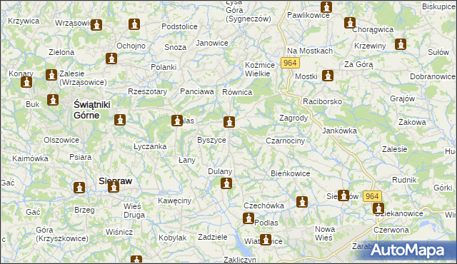 mapa Gorzków gmina Wieliczka, Gorzków gmina Wieliczka na mapie Targeo