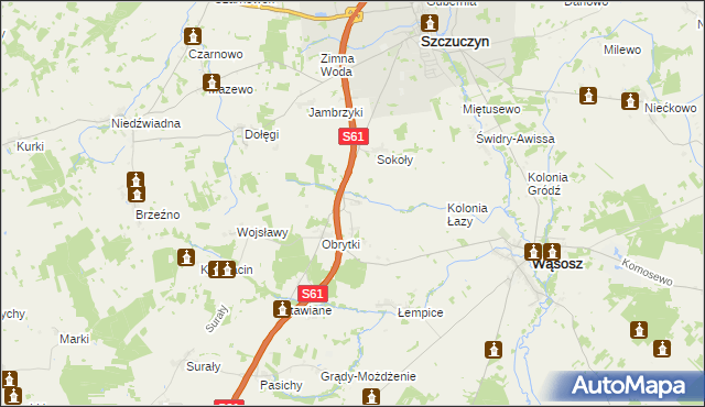 mapa Koniecki Małe, Koniecki Małe na mapie Targeo