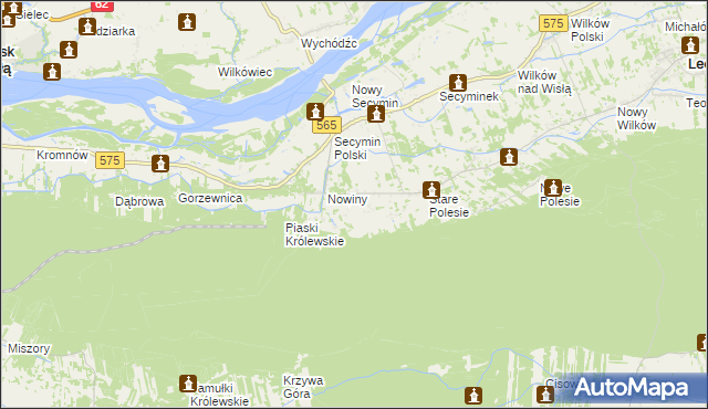 mapa Krubiczew, Krubiczew na mapie Targeo