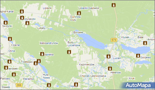 mapa Miałkówek, Miałkówek na mapie Targeo