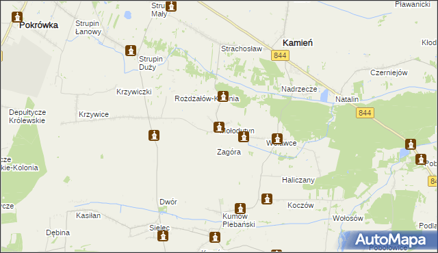 mapa Mołodutyn, Mołodutyn na mapie Targeo