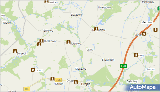 mapa Mołstówko, Mołstówko na mapie Targeo