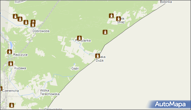 mapa Opaka Duża, Opaka Duża na mapie Targeo