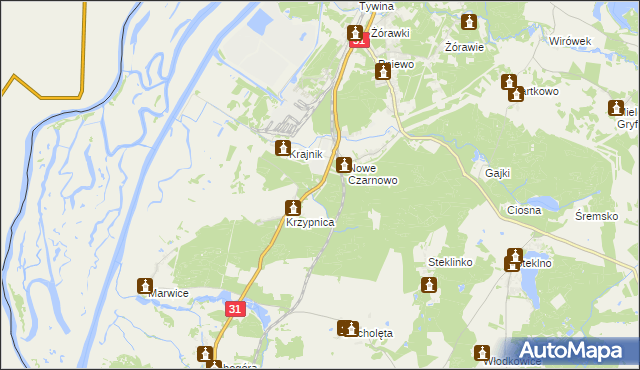 mapa Pastuszka, Pastuszka na mapie Targeo