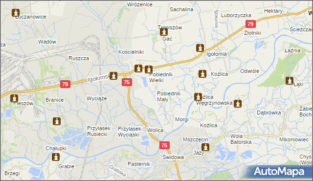 mapa Pobiednik Mały, Pobiednik Mały na mapie Targeo