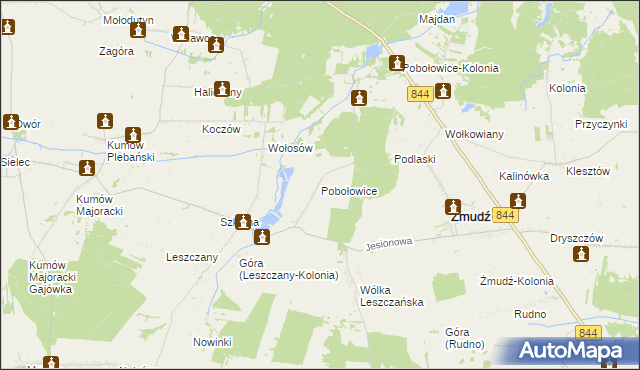 mapa Pobołowice, Pobołowice na mapie Targeo