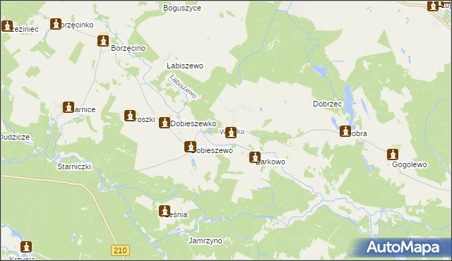 mapa Podole Małe, Podole Małe na mapie Targeo