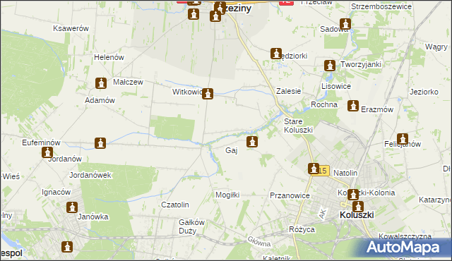 mapa Przanówka, Przanówka na mapie Targeo