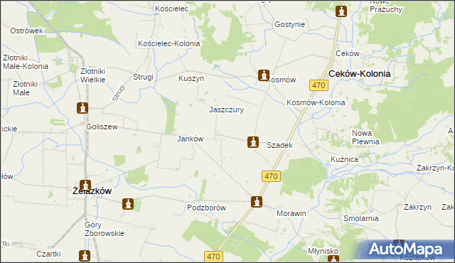 mapa Przedzeń, Przedzeń na mapie Targeo