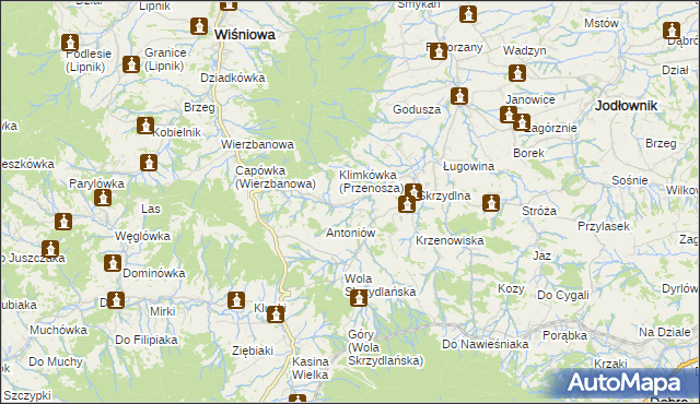 mapa Przenosza, Przenosza na mapie Targeo