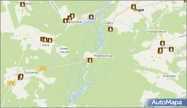 mapa Przetocznica, Przetocznica na mapie Targeo