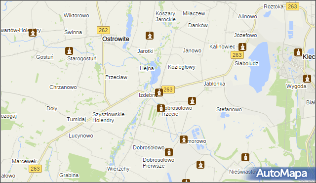 mapa Przytuki, Przytuki na mapie Targeo