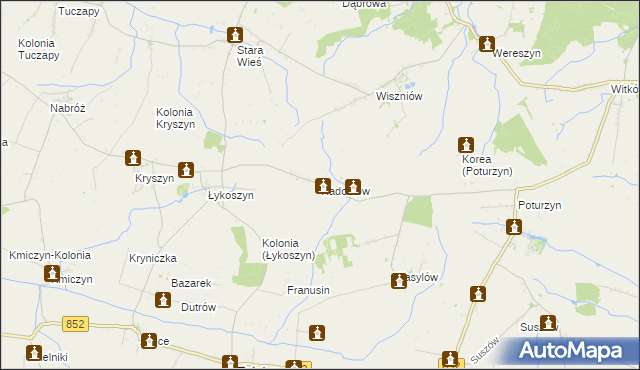 mapa Radostów gmina Mircze, Radostów gmina Mircze na mapie Targeo