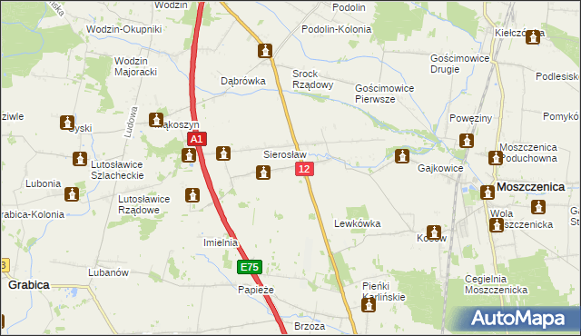 mapa Rękoraj, Rękoraj na mapie Targeo