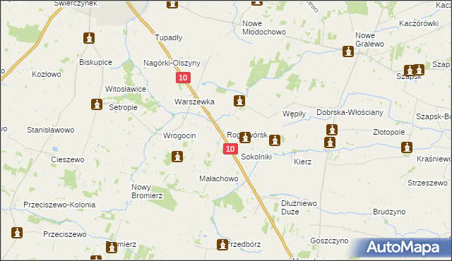 mapa Rogotwórsk, Rogotwórsk na mapie Targeo