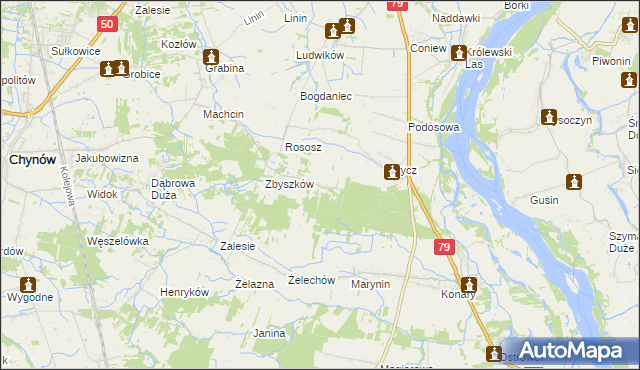 mapa Rososzka, Rososzka na mapie Targeo