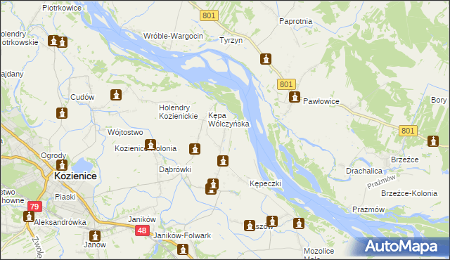 mapa Samwodzie, Samwodzie na mapie Targeo