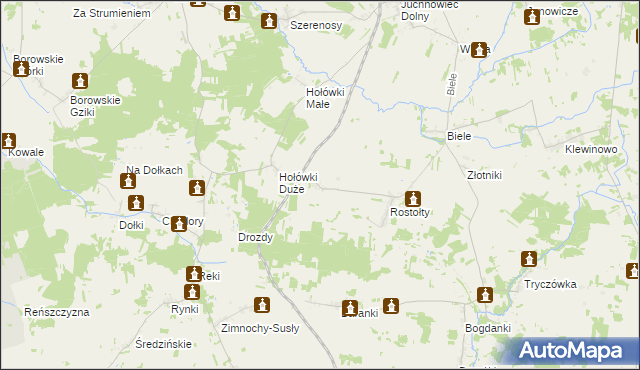 mapa Simuny, Simuny na mapie Targeo