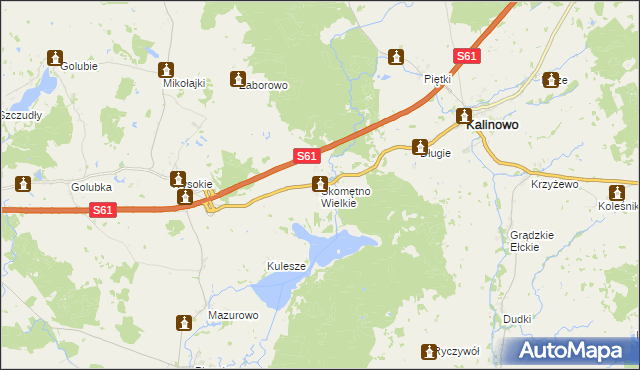 mapa Skomętno Wielkie, Skomętno Wielkie na mapie Targeo