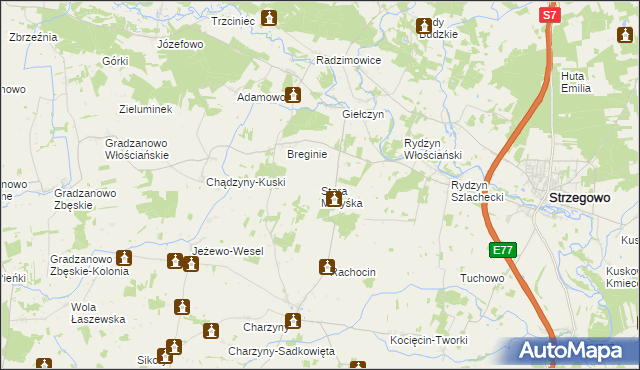 mapa Stara Maryśka, Stara Maryśka na mapie Targeo