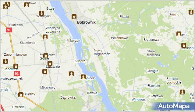 mapa Stary Bógpomóż, Stary Bógpomóż na mapie Targeo