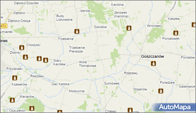 mapa Sulmów, Sulmów na mapie Targeo