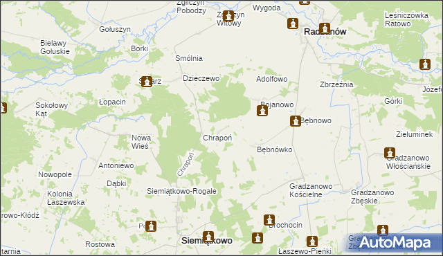 mapa Suwaki, Suwaki na mapie Targeo