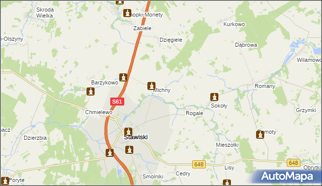 mapa Tafiły, Tafiły na mapie Targeo