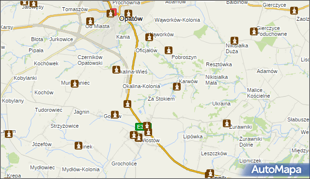 mapa Tudorów, Tudorów na mapie Targeo