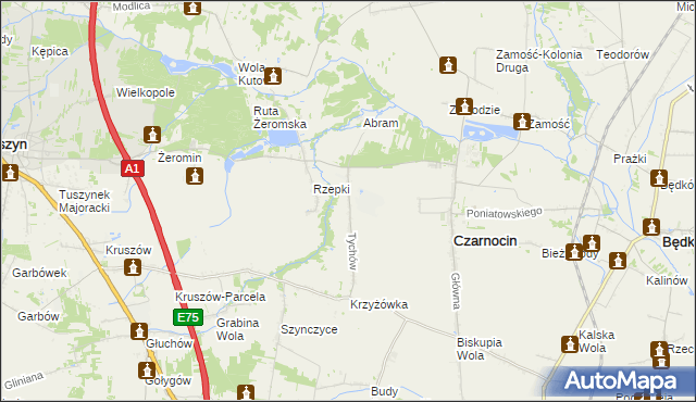 mapa Tychów, Tychów na mapie Targeo