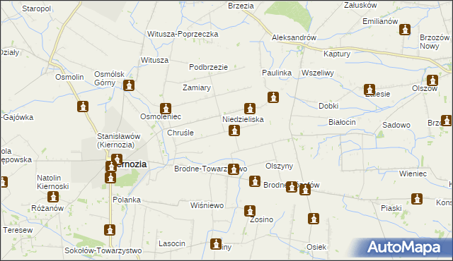 mapa Tydówka, Tydówka na mapie Targeo