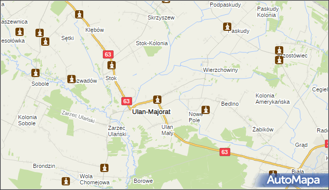 mapa Ulan Duży, Ulan Duży na mapie Targeo