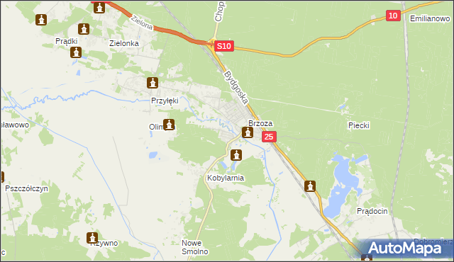 mapa Wałownica, Wałownica na mapie Targeo