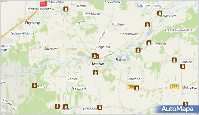 mapa Wancerzów, Wancerzów na mapie Targeo