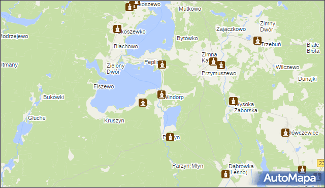 mapa Windorp, Windorp na mapie Targeo