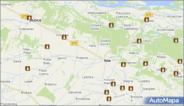 mapa Wołyńskie, Wołyńskie na mapie Targeo