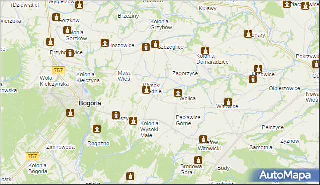 mapa Wysoki Małe, Wysoki Małe na mapie Targeo