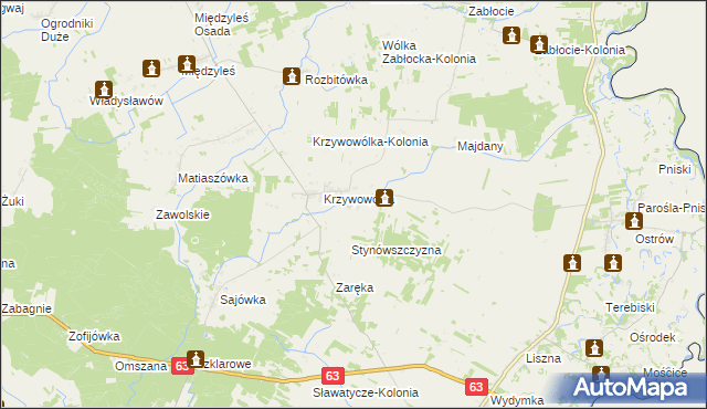 mapa Zańków, Zańków na mapie Targeo