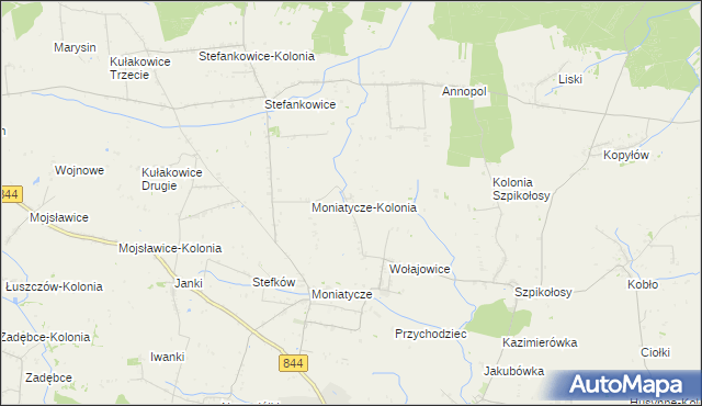 mapa Turkołówka, Turkołówka na mapie Targeo