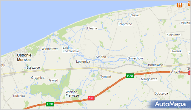 mapa Kładno, Kładno na mapie Targeo